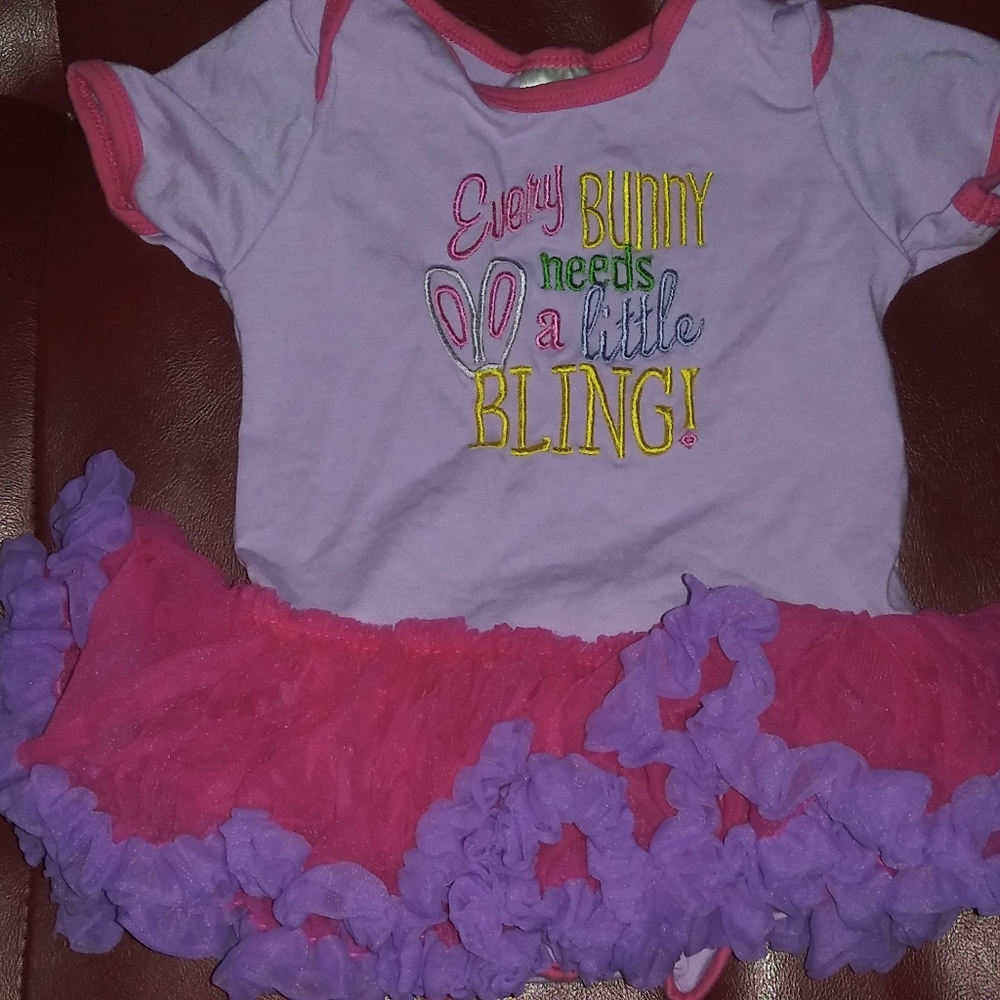 Onesie with a tutu